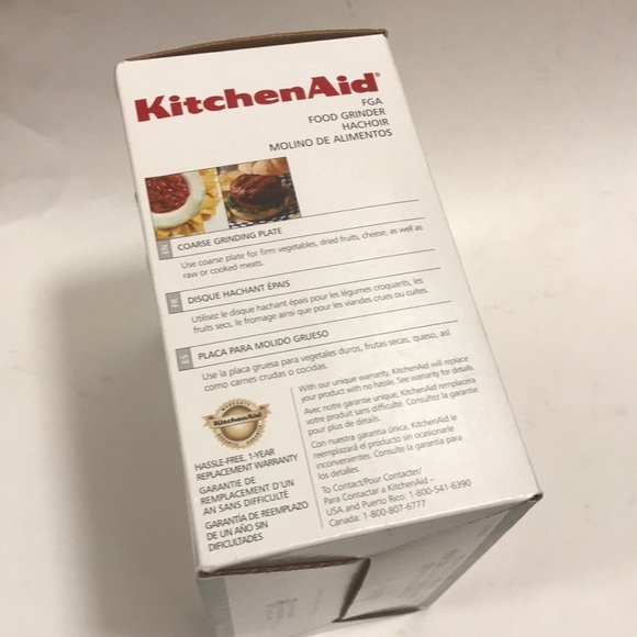 NWT KitchenAid® Food Grinder Attachment - Picture 4 of 16